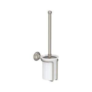 Crosswater Belgravia Toilet Brush Holder Brushed Nickel