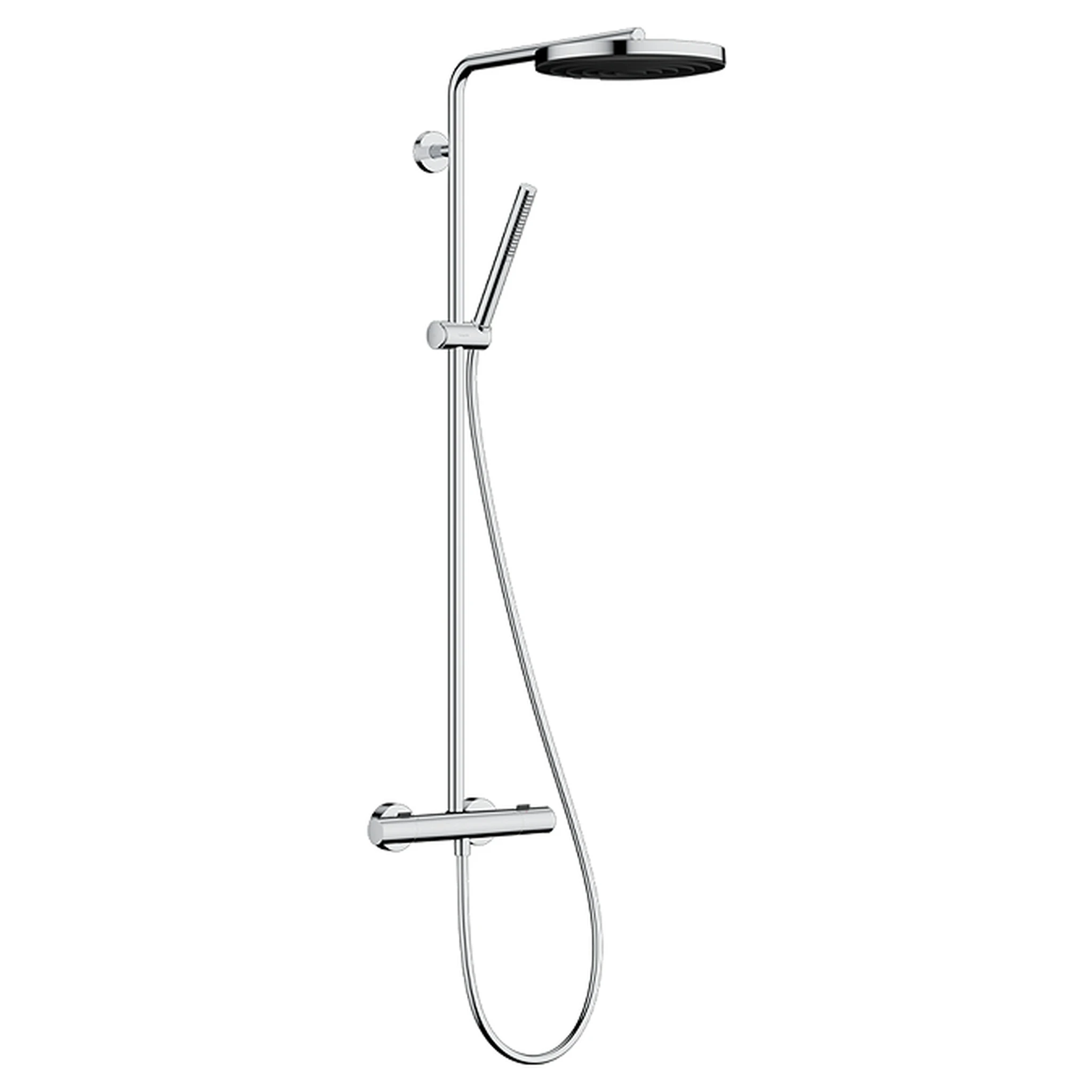 Hansgrohe Pulsify S Puro Showerpipes With Thermostatic Mixer 1099 X 356 X 112mm Chrome