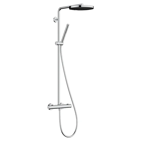 Hansgrohe Pulsify S Puro Showerpipe 260 1jet With Ecostat Fine Chrome