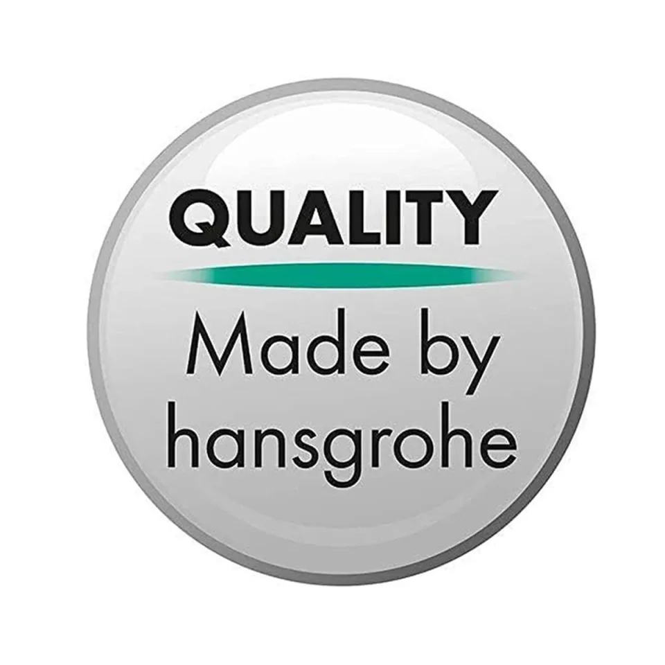 Hansgrohe Fixfit E Wall Outlet With Shower Holder Brushed Bronze detail view - Image 2