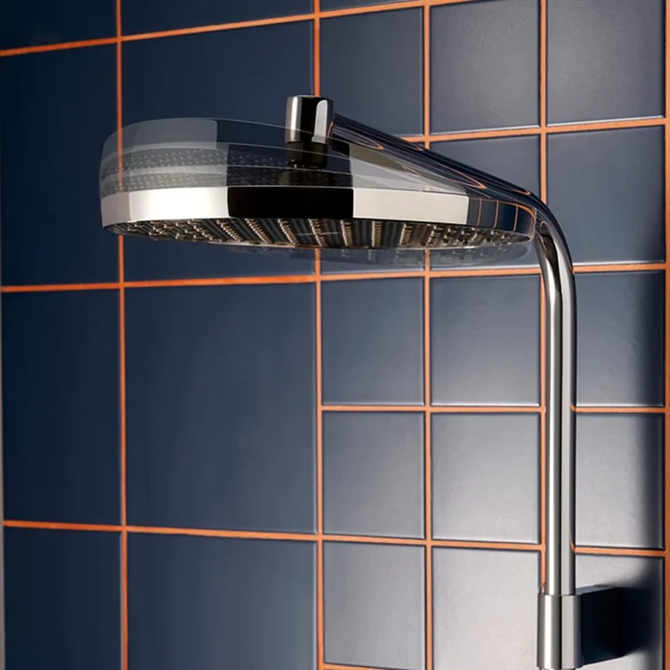 Hansgrohe Activera S Showerpipe 240 1jet Ecosmart Mit Ecostat Fine Varia Chrome detail view - Image 3