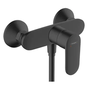 Hansgrohe Vernis Blend Single Lever Shower Mixer For Exposed Installation Matt Black