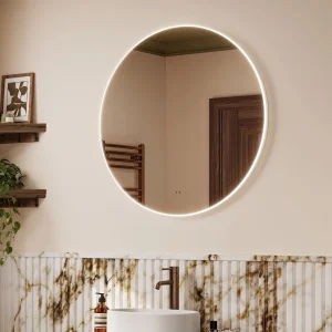 Hib Air Round 80 Mirror 80cm X D2.5cm