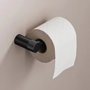 Hib Zepto Toilet Roll Holder - Black