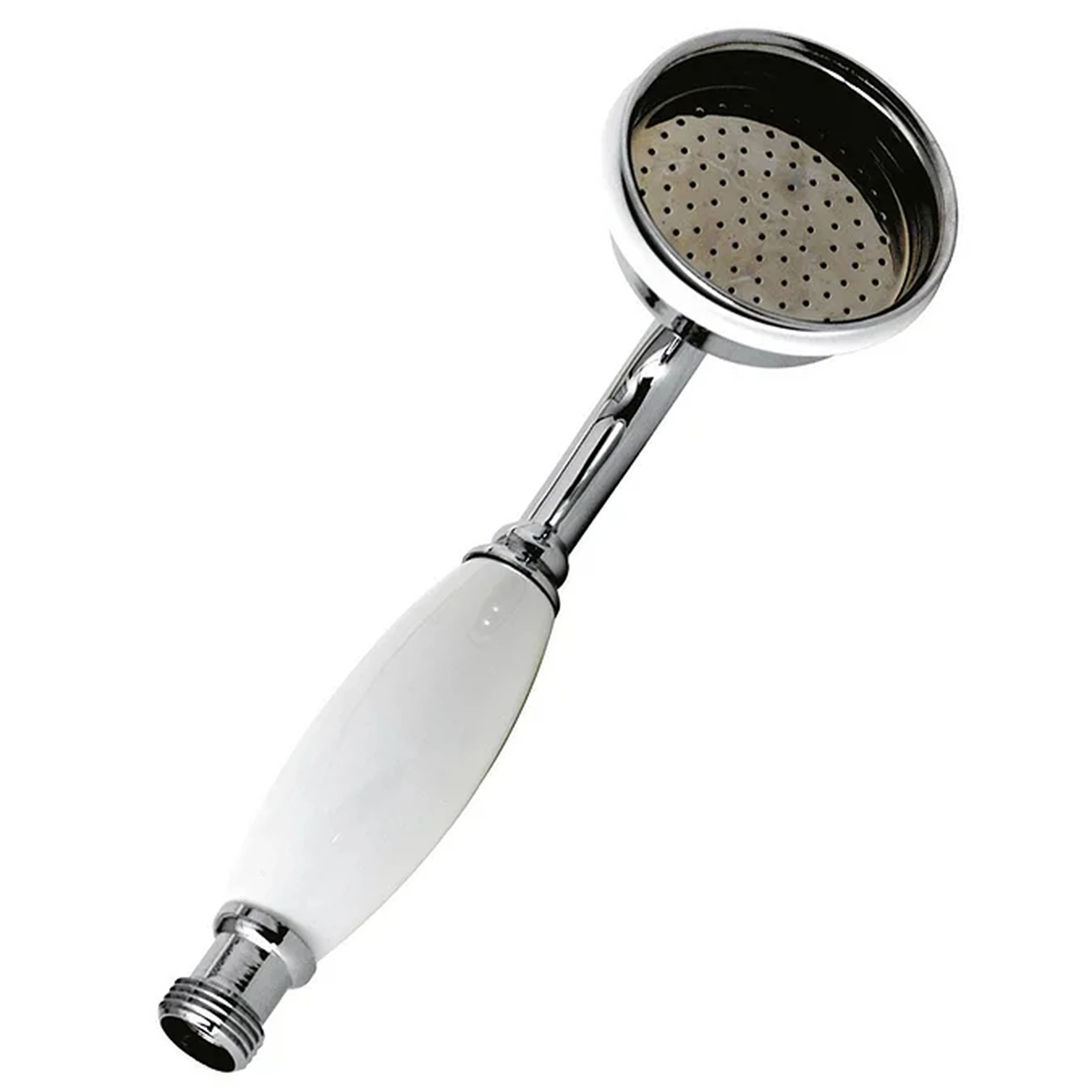 Hudson Reed Large Traditional Handset Chrome/white