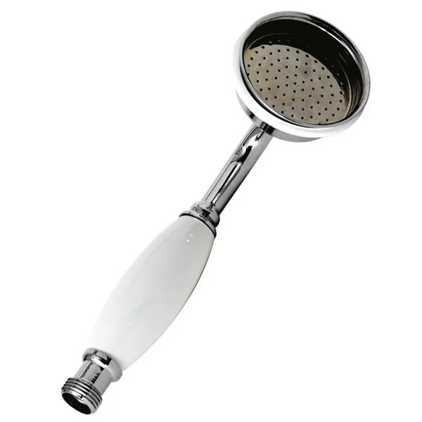 Hudson Reed Large Traditional Handset Chrome/white