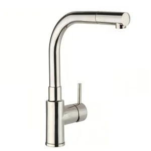 Just Taps Apco Single Lever Sink Mixerwith Pull Out Spout Swivel Spout Chrome Finish