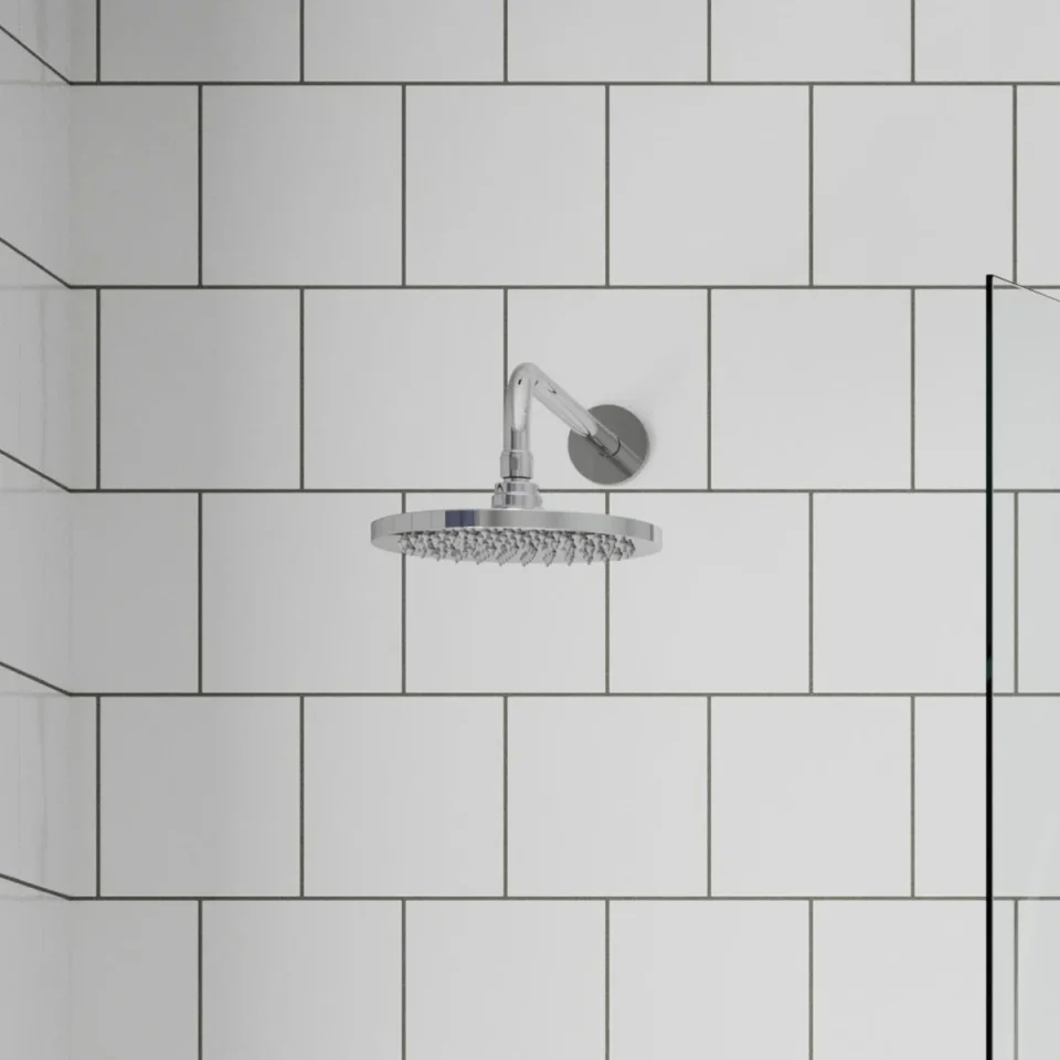 Britton Hoxton 2.0 290mm Rain Shower Head And Arm Chrome product image - Image 1