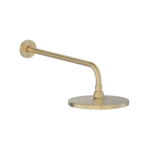 Britton Hoxton 2.0 290mm Rain Shower Head And Arm Brushed Brass