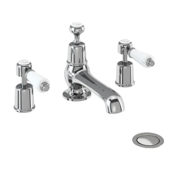 Burlington Qt Kensington 3h Basin Mixer Chrome