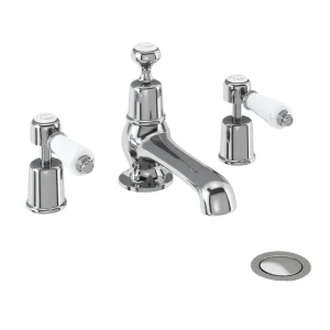 Burlington Qt Kensington 3h Basin Mixer Chrome