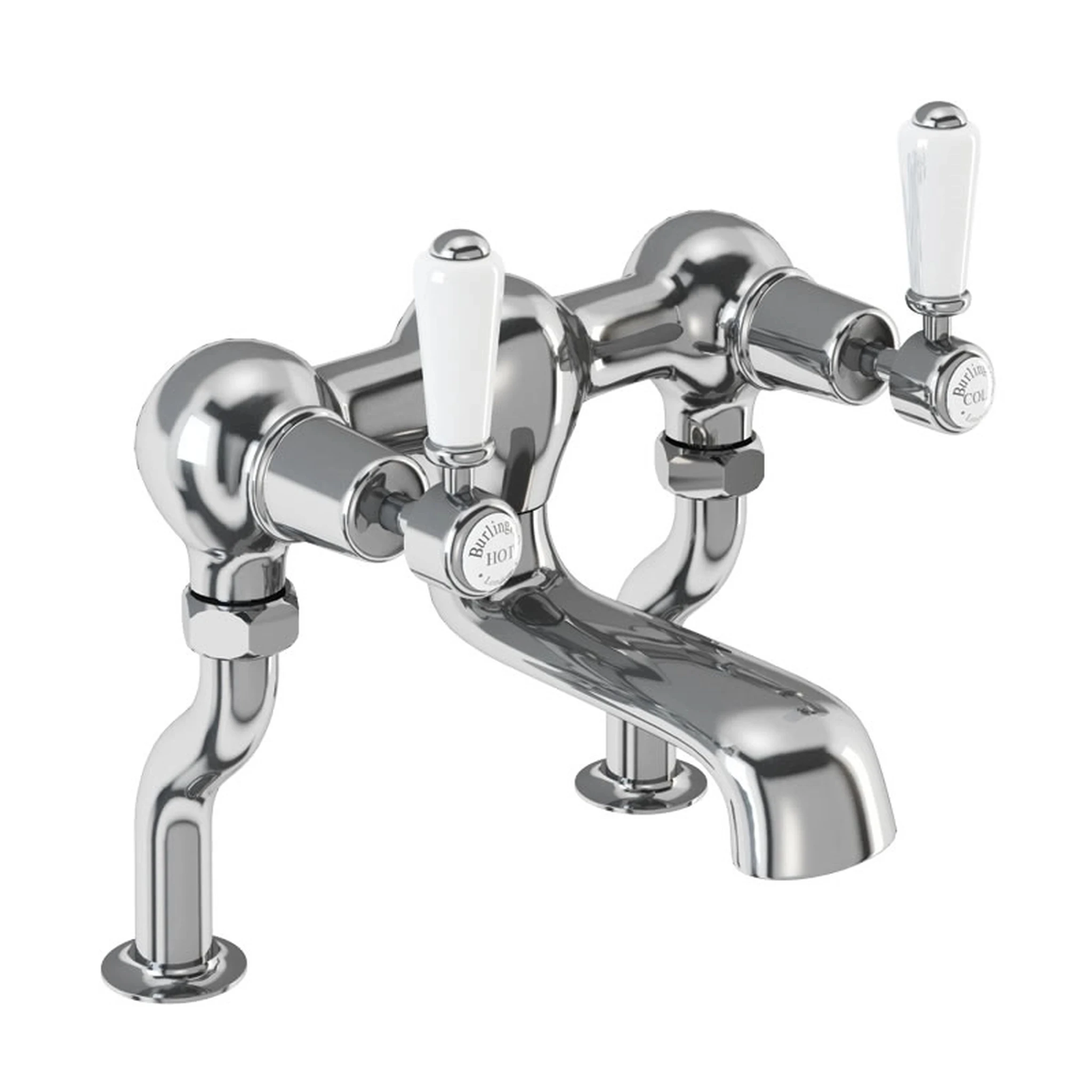 Burlington Qt Kensington Deck Bath Filler Chrome