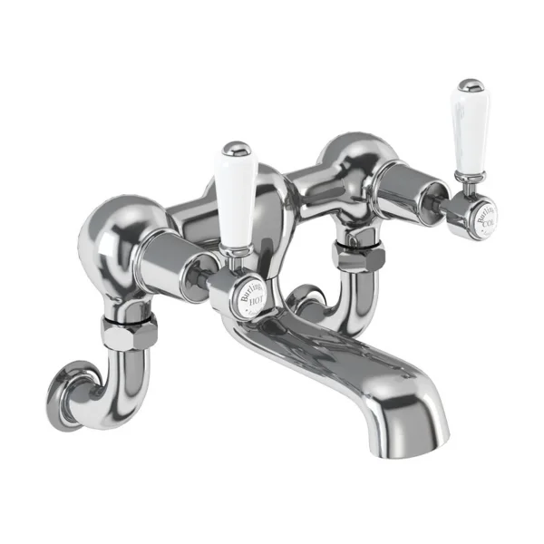 Burlington Qt Kensington Wall Bath Filler Chrome