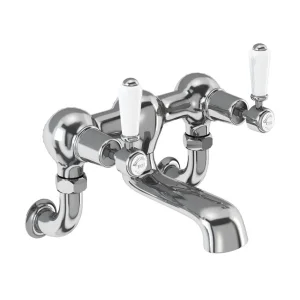 Burlington Qt Kensington Wall Bath Filler Chrome