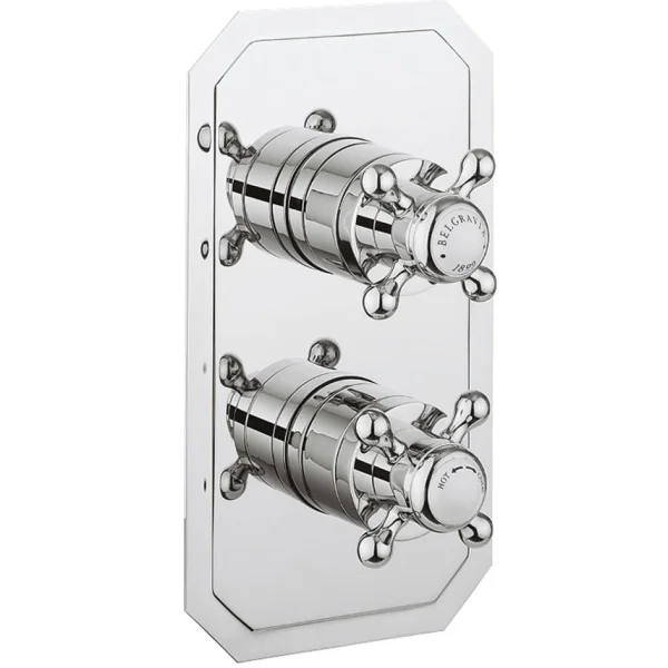 Crosswater Belgravia 2 Handle Trimset (must be paired with WLBP1000RC_V2) Chrome Crosshead