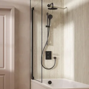 Crosswater Crossbox Shower Set 10 Slate 200mm