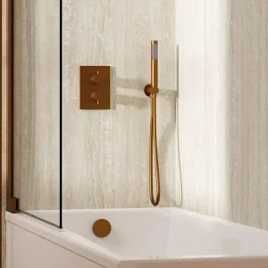 Crosswater Crossbox Shower Set 5 Brushed Bronze