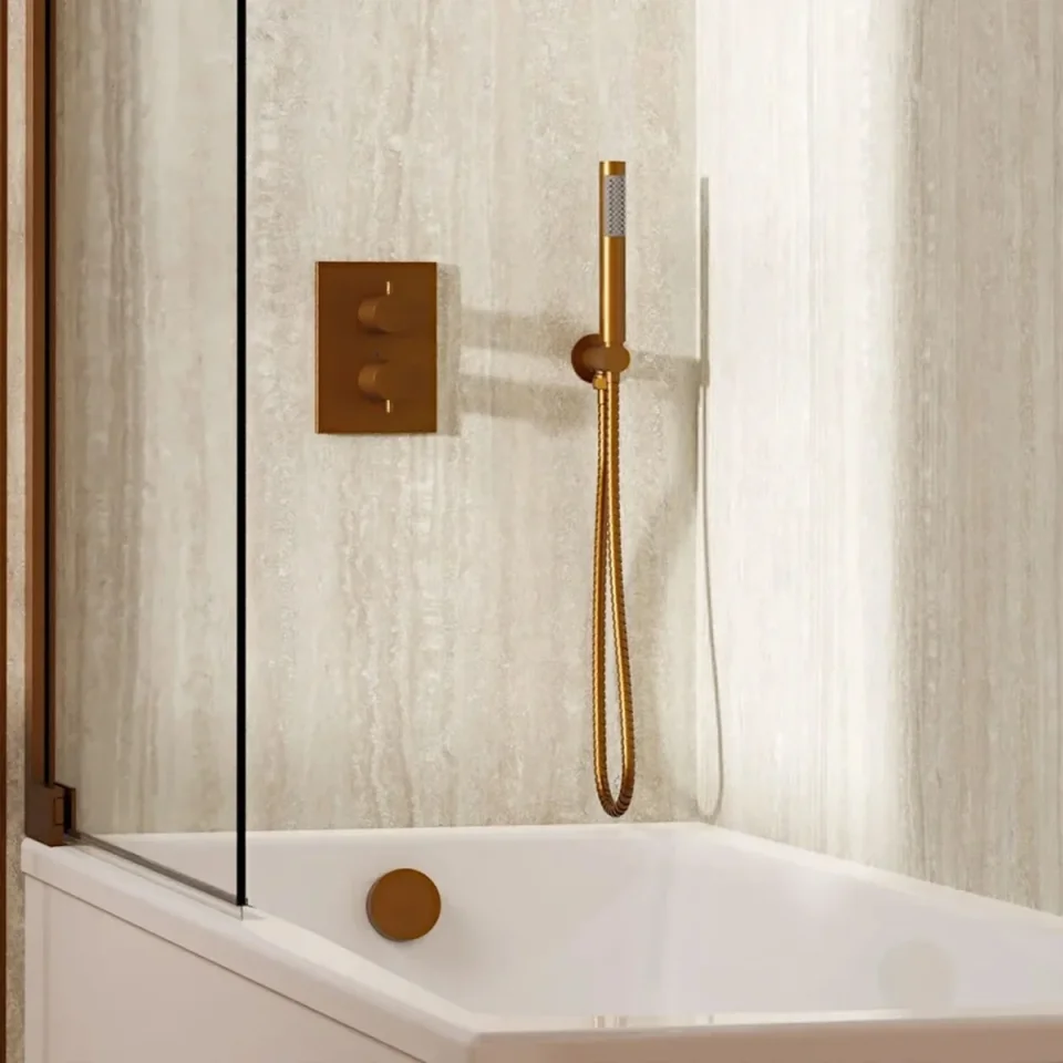 Crosswater Crossbox Shower Set 5 Brushed Bronze product image - Image 1