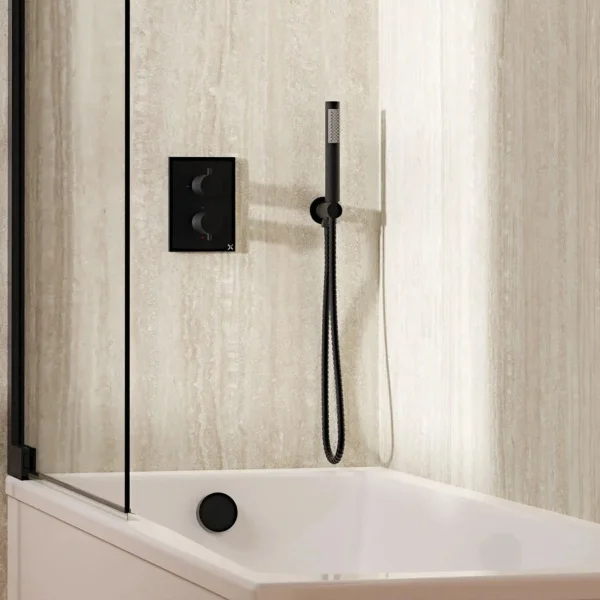Crosswater Crossbox Shower Set 5 Matt Black
