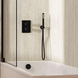 Crosswater Crossbox Shower Set 5 Matt Black