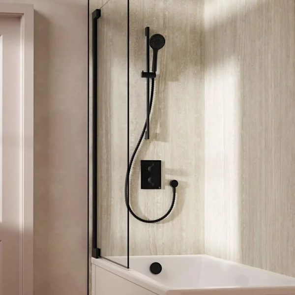 Crosswater Crossbox Shower Set 6 Matt Black