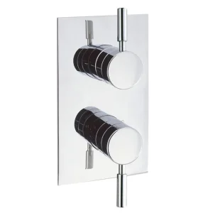 Crosswater Design 2 Handle Trimset for Shower Mixer Valve WLBP1000RC+ Chrome