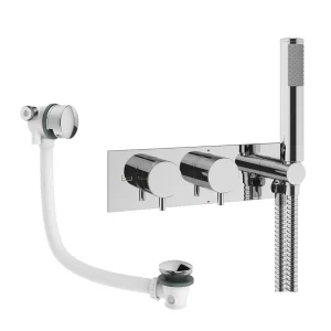 Crosswater Design Shower Set 5 Chrome