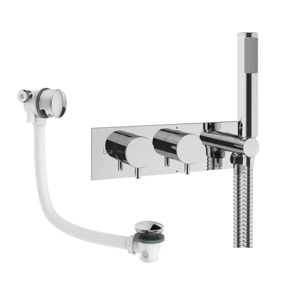 Crosswater Design Shower Set 5 Chrome product image - Image 1
