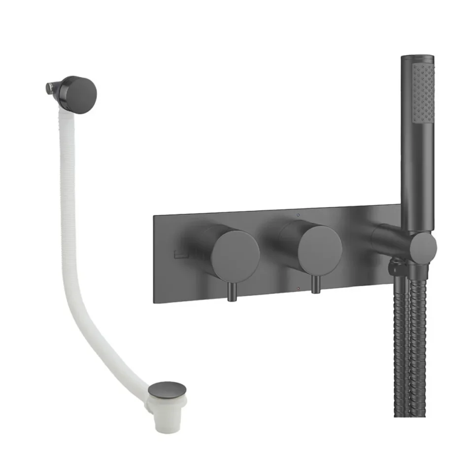 Crosswater Design Shower Set 5 Slate product image - Image 1