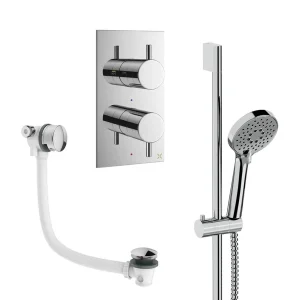 Crosswater Design Shower Set 6 Chrome
