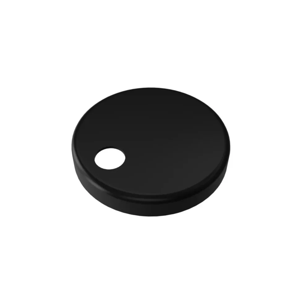 Crosswater Glide II Decorative Hinge Cover Matt Black product image - Image 1