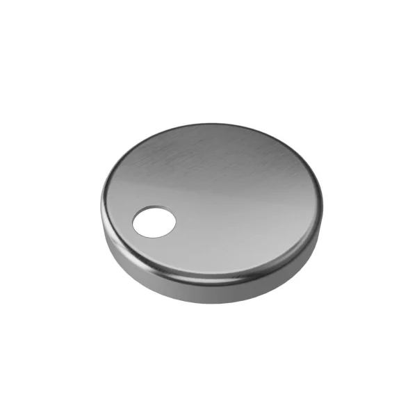 Crosswater Glide II Decorative Hinge Cover Brushed Nickel