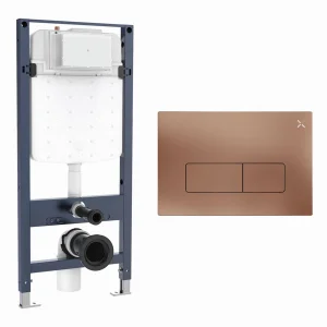 Crosswater Mpro Frame Set 4 Brushed Bronze