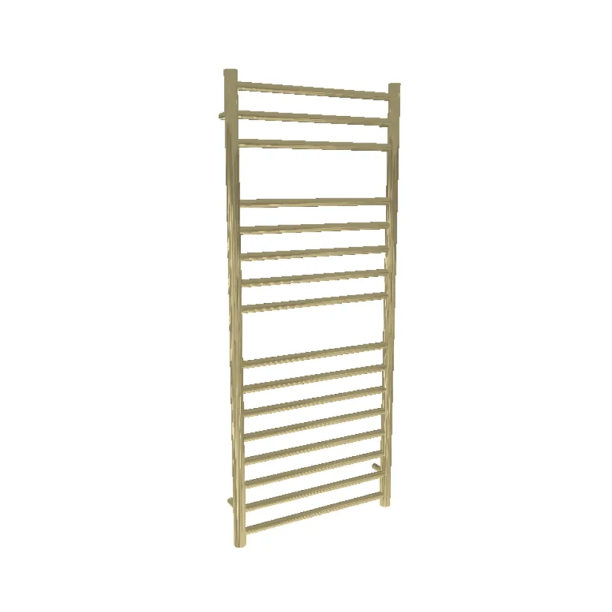 AVA Trend Ladder 1200 x 500mm Brushed Brass PVD Stainless Steel Towel Rail product image - Image 1
