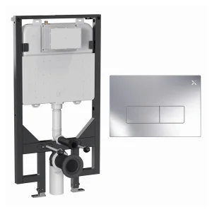 Crosswater Mpro Frame Set 5 Chrome