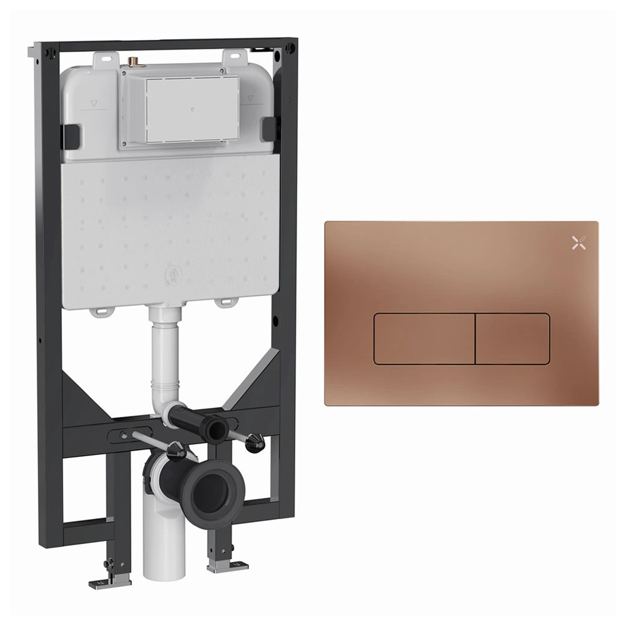 Crosswater Mpro Frame Set 5 Brushed Bronze