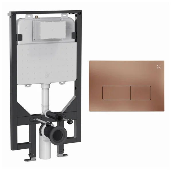 Crosswater Mpro Frame Set 5 Brushed Bronze