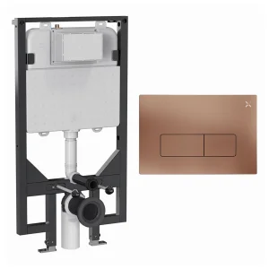 Crosswater Mpro Frame Set 5 Brushed Bronze