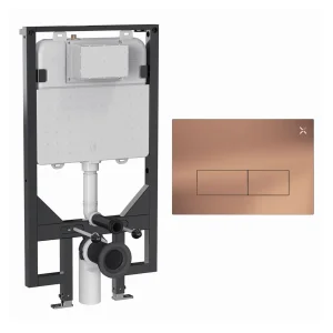 Crosswater Mpro Stainless Steel Frame Set 5 Brushed Bronze
