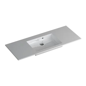 Faeber Silkstone Box 1200mm Single Central Gloss Basin