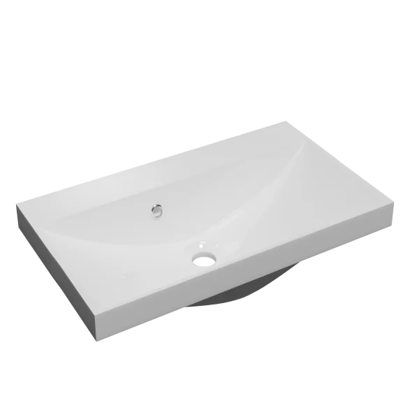 Faeber Silkstone Arc 600mm Gloss Basin