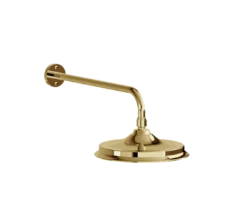 Burlington 9'' Abs Air-system Round Rain Shower Gold