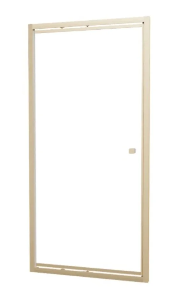 Crosswater 6mm Infold Door 760 Brushed Brass detail view - Image 4