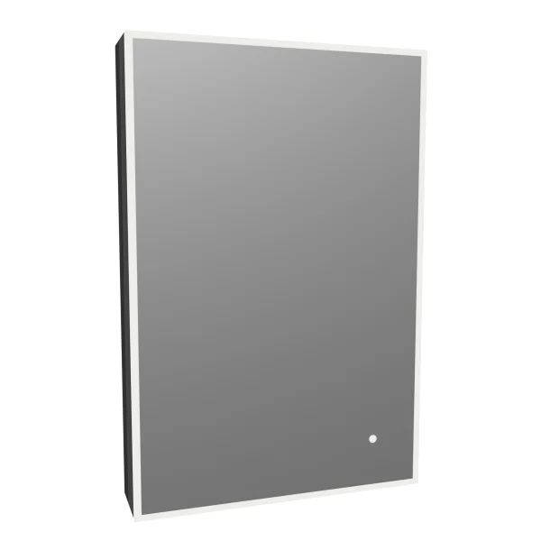 Faeber Edge 500 Led 1 Door Illuminated Mirror Cabinet (recess Compatible)