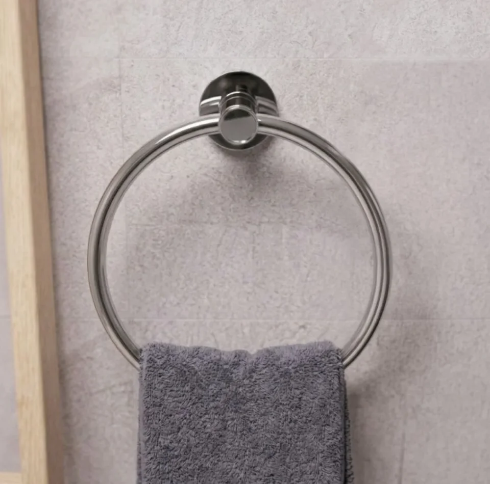 Cubico Round Towel Ring (afb30) detail view - Image 4