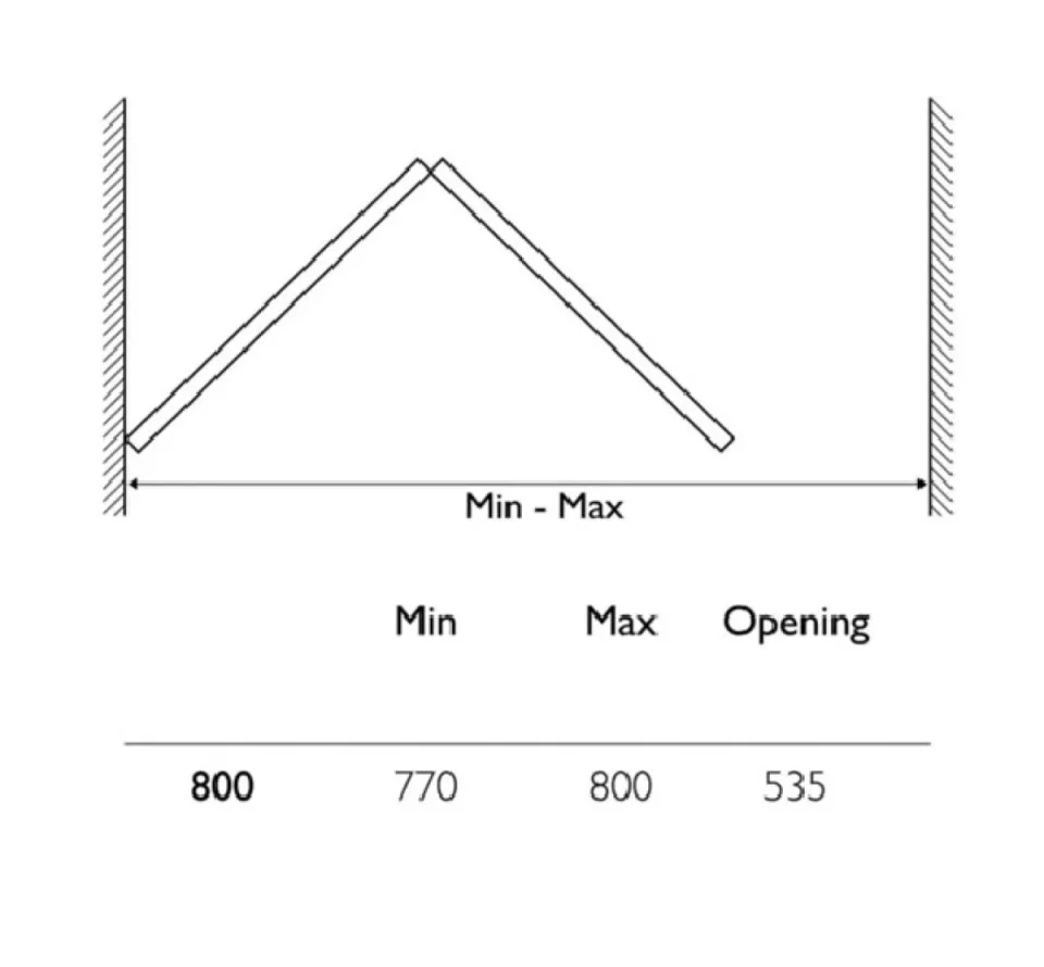 Cubico Rio 800 Bi Fold Door detail view - Image 3