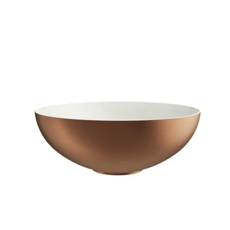 Crosswater Circus Counter Basin 400 No Overflow Brushed Brass detail view - Image 3