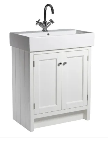Roper Rhodes 700mm Hampton Countertop Unit - Chalk White product image - Image 3