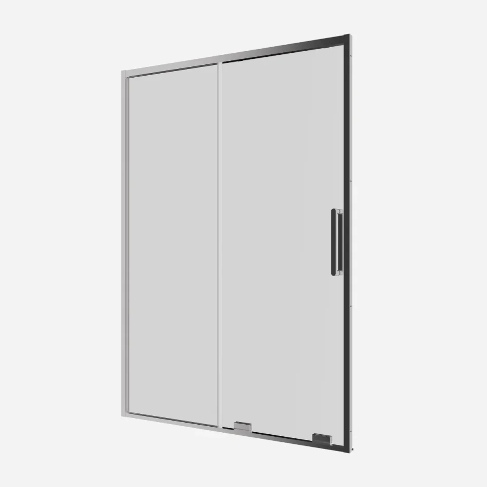 Crosswater Optix Sliding Door 1400 Polished Stainless product image - Image 4