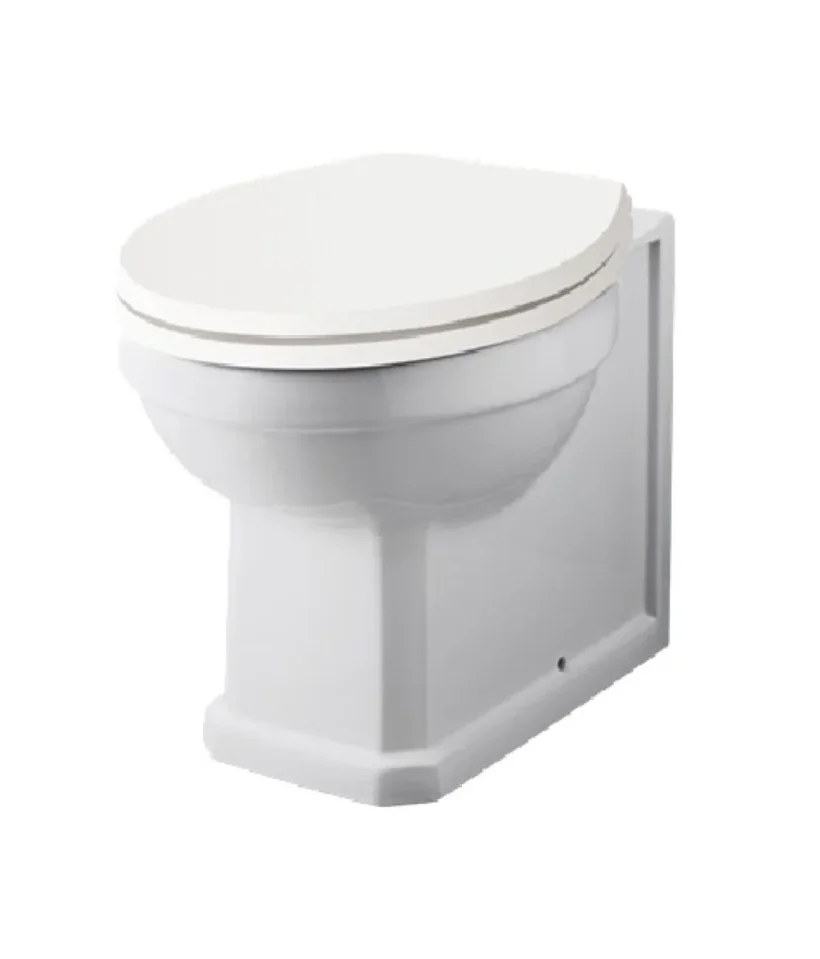 Hudson Reed Back To Wall Pan White detail view - Image 5